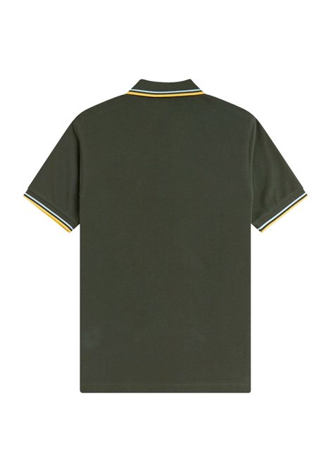 Fred Perry Twin Tipped Shirt Green Lemon Men FRED PERRY | Polo Shirts | M3600P-05B